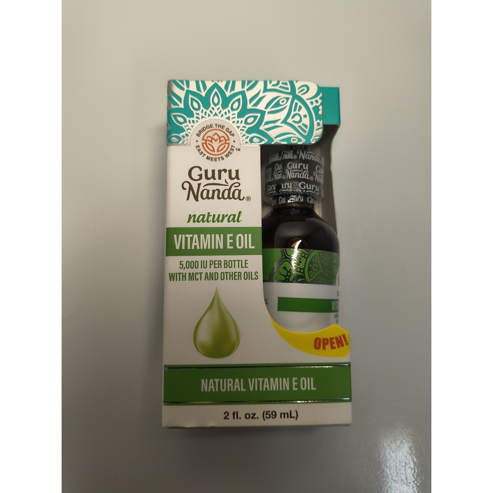 Vitamin E Oil 2oz, Nourishing Skin Care for Scars, Nails & Dry Skin Repair